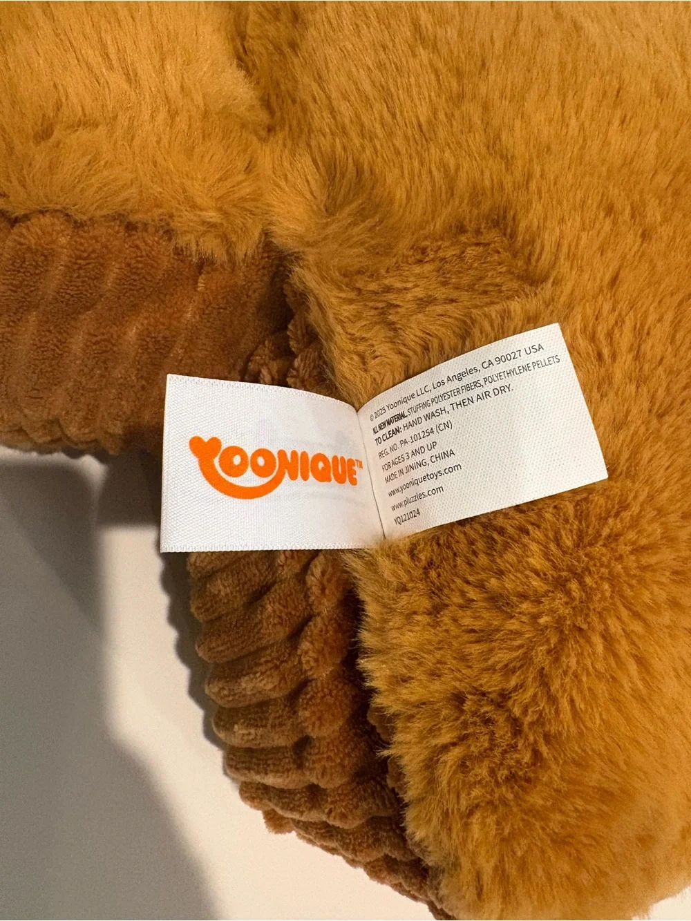 Yoonique 16” Yak Pluzzle Plushie Pillow - Barnyard Collection